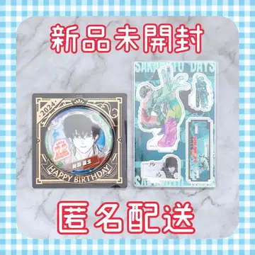 SAKAMOTO DAYS 생일 명장면 디오라마 피규어 캔뱃지 세바 나츠키