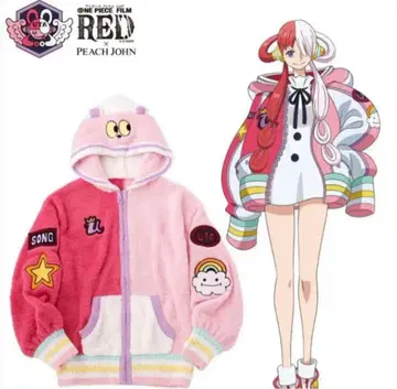 ONEPIECE 우타 PEACH JOHN 후드티