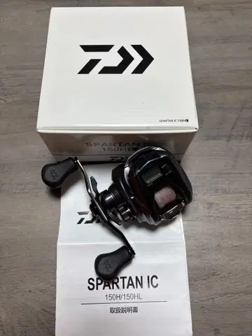 SPARTAN IC 150HL 베이트 릴 PE 라인 포함