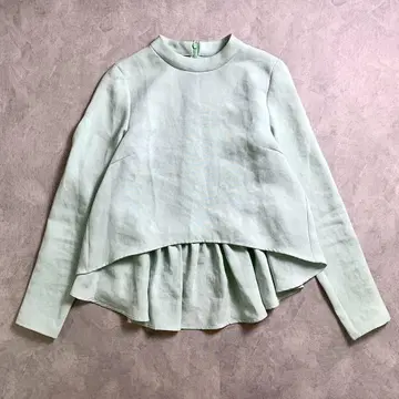 TSURU by MARIKO OIKAWA 페플럼 티셔츠 백 프릴