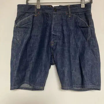 데님 숏팬츠 하프 팬츠 데님 M 사이즈