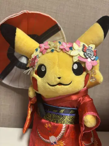 포켓몬 센터 피카츄 마이코상 봉제인형