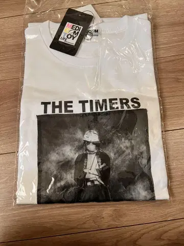 THE TIMERS ZERRY T셔츠 화이트 XL