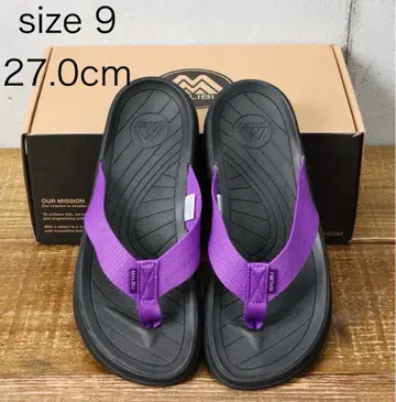 MALIBU SANDALS SURFRIDER 에그플랜트 x 블랙 9