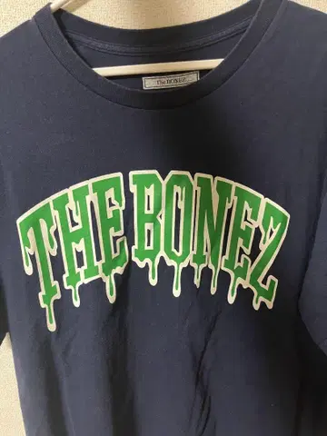 THE BONEZ 네이비 T셔츠 L