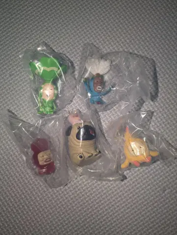 코비토즈칸 앉은 마스코트 4 시크릿 포함 5점