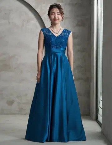 TWEED DRESS 블랙 자수 드레스 연주회