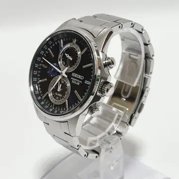 세이코 SEIKO V198-0AC0 남성용 손목시계 전파 솔라