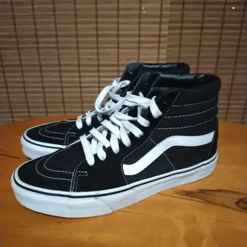 VANS 반스 SK8-HI 스케이트 하이 블랙 27cm