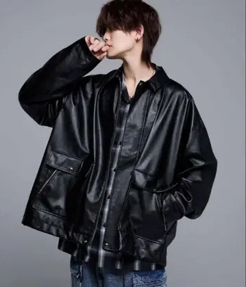 [ADRER] military flight zip blouson