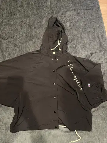 Champion 후드 자켓 Women's M 블랙