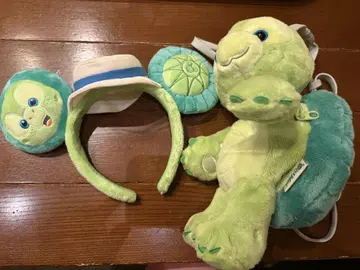 올멜 머리띠 & 봉제 인형 숄더백