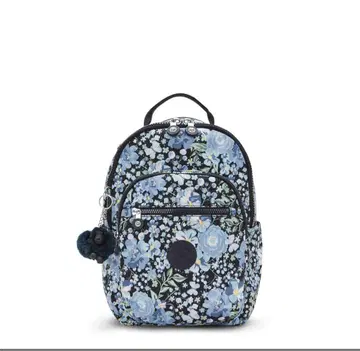 kipling 꽃무늬 럭색 백팩