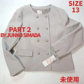 미사용 JUNKO SIMADA 노카라 재킷 13