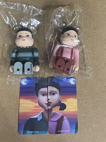 베어브릭 50 오징어 게임 앞뒷면 세트