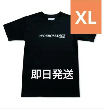 VALLAD RYDE ROMANCE TEE BLK XL