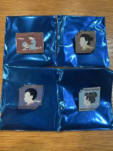 캐릭터 모티브 핀즈 4개 코마지 코유키 케이조