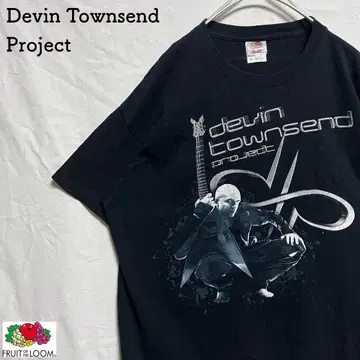 Devin Townsend 데빈 타운젠드 티셔츠 블랙 XL