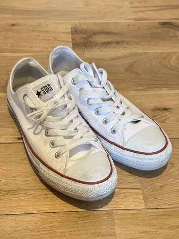 CONVERSE ALL STAR 화이트 스니커즈