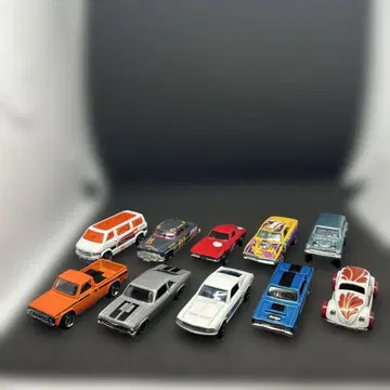 Hot Wheels 미니카 10대 세트
