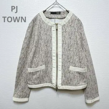 [ PJ ] TOWN 피치 존 노카라 자켓 봄/가을 오피스 캐주얼