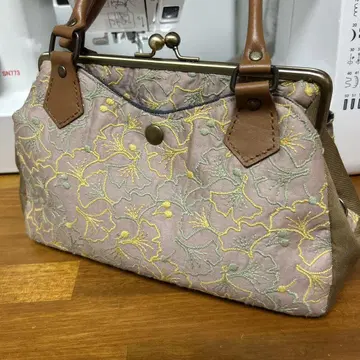 핸드메이드 모녀 가마구치 백