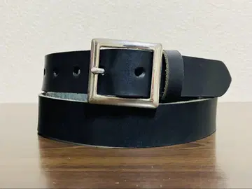 [미사용] 일본제 가죽 벨트 개리슨 벨트 30mm 블랙 도치기