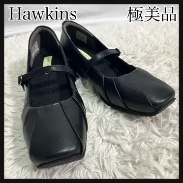 [컨디션 최상] Hawkins 블랙 컴포트 슈즈 24cm 3E