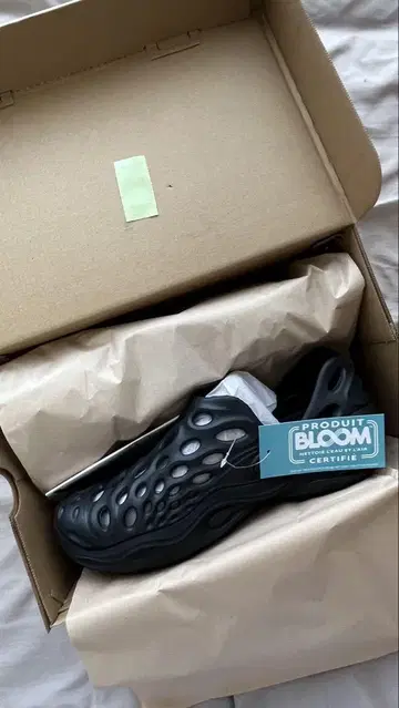 MERRELL 블랙 스포츠 샌들
