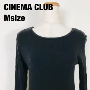 CINEMA CLUB 시네마 클럽 긴팔 U넥 니트 B3
