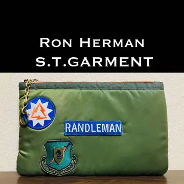 론 헤르만 T.K GARMENT 클러치백 카키 밀리터리 콜라보