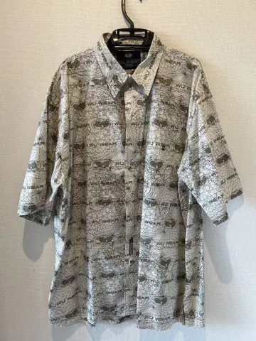 WU-TANG CLAN WU WEAR 코튼 알로하 셔츠