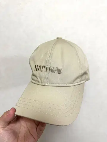Naptime 2025 ss 베이지 캡 nissy