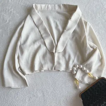 주얼 유나이티드 애로우즈 숄카라 볼레로 포멀 결혼식