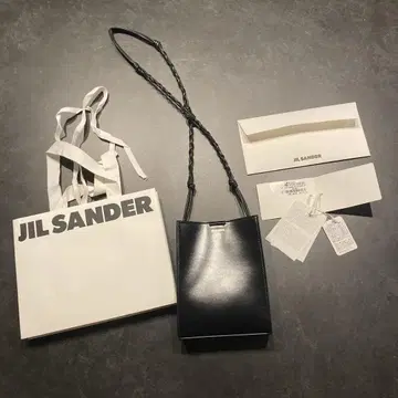 JIL SANDER 블랙 숄더백