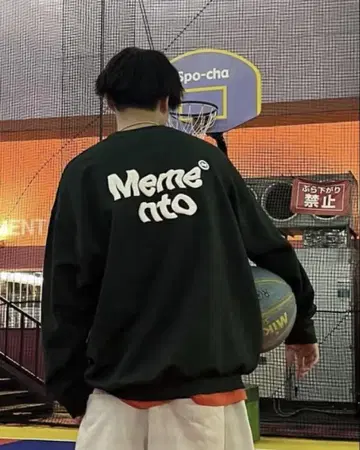 memento 로고 맨투맨 y2k 한국 archive