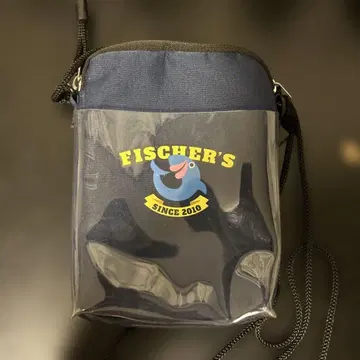 FISCHER'S 투명 포켓 부착 백