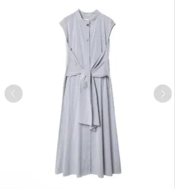 르쉘블루 Tie Front Sleeveless Dress 원피스