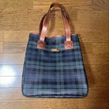 Polo Ralph Lauren 토트백 핸드백 블랙워치