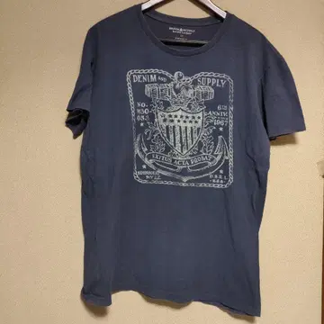 DENIM AND SUPPLY 티셔츠 M 다크 퍼플