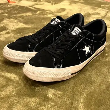 [중고] CONVERSE ONE STAR SK + 스웨이드 27.0
