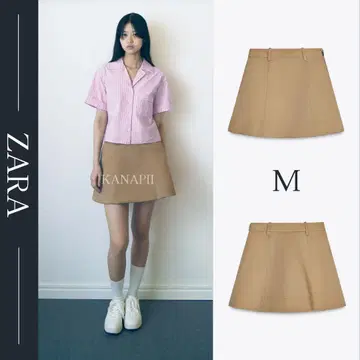 자라 ZW COLLECTION 플레어 숏 스커트 M