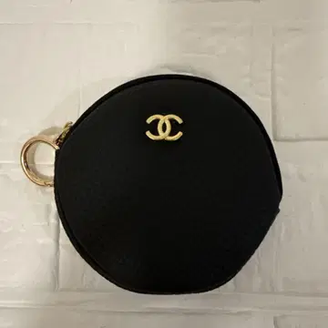 CC 마크 블랙 코인 케이스