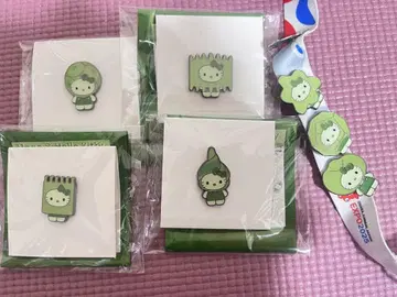 일본관 모키티 핀 배지 7개 세트