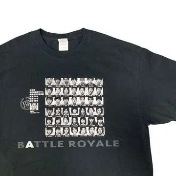 00s 배틀 로얄 무비 t셔츠 배틀로얄