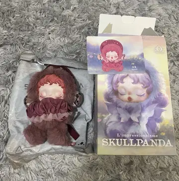 SKULLPANDA 봉제 인형 펜던트 blossom