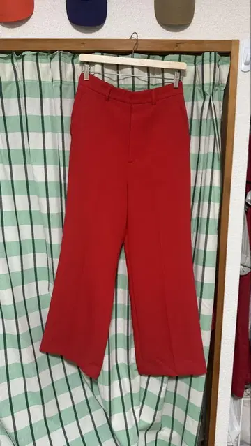 <6(ROKU)> POLYESTER RAYON BOOTCUT 팬츠