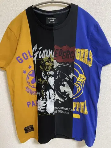 jojo x glamb 죠르노 부차라티 아기 절개 티셔츠