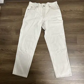 80~90년대 DENIM RIDERS 화이트 데님 팬츠