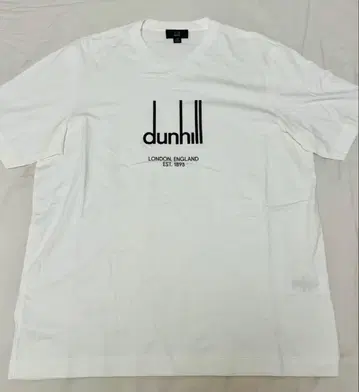 dunhill 화이트 T셔츠